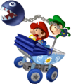 Baby Mario* and Baby Luigi*