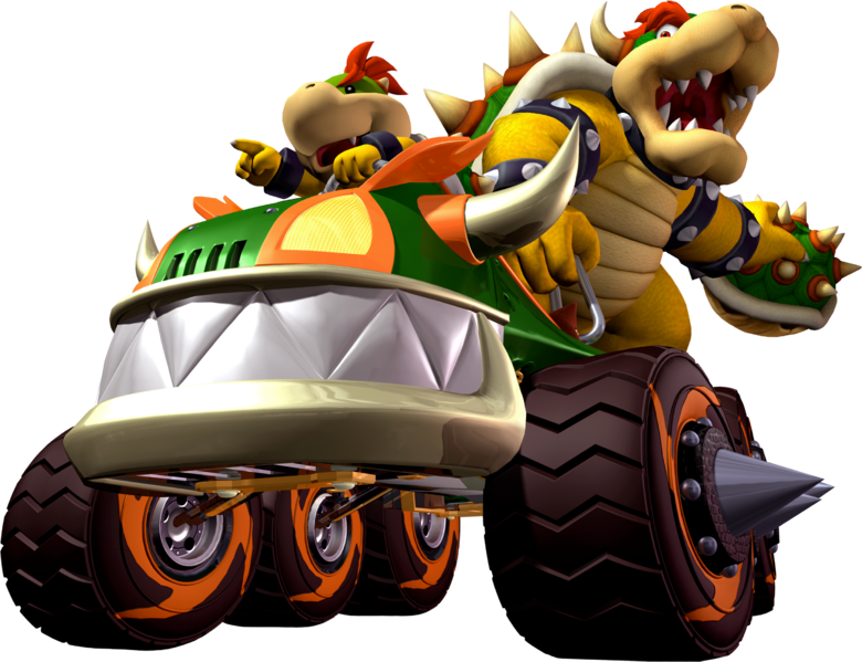 File:Bowser and Bowser Jr MKDD.png