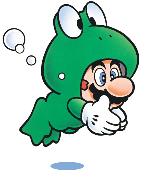 File:Frog Mario SMB3 artwork.png