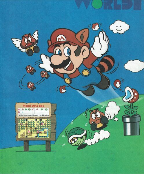 File:Grass Land scene SMB3.jpg