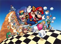 Main cast scene SMB3.jpg