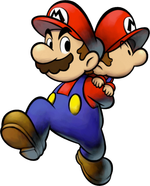 File:Mario and Baby Mario MLPIT.png