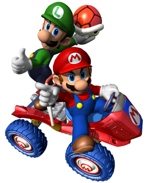 File:Mario and Luigi MKDD.png