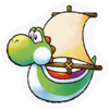 SSBB Sticker Yoshi Ship.png