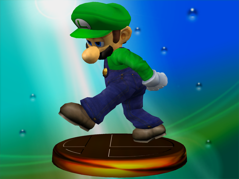 File:SSBM Trophy Luigi (Adventure).png