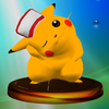 SSBM Trophy Pikachu (All-Star).png
