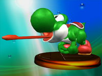 SSBM Trophy Yoshi (Adventure).png