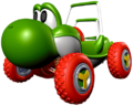 Turbo Yoshi Speed: 2 Acceleration: 4 Weight: 3 MEDIUM
