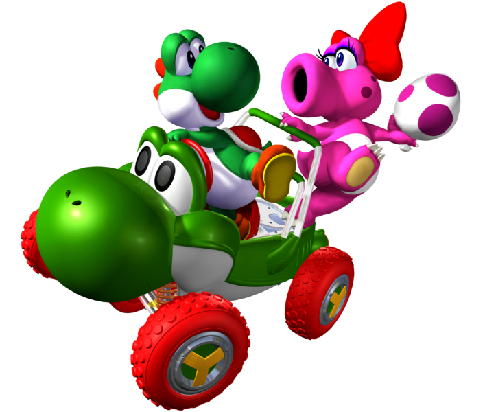 File:Yoshi and Birdo MKDD.png