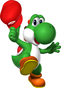 Yoshi with Mario's Cap.png